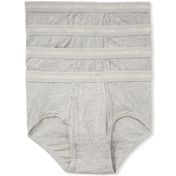CALVIN KLEIN Men's Classic Cotton Basic Briefs, 4 Pack