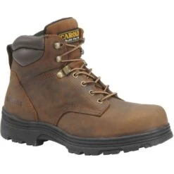 CAROLINA Men's 6 In. Steel Toe Work Boots - Wide Width