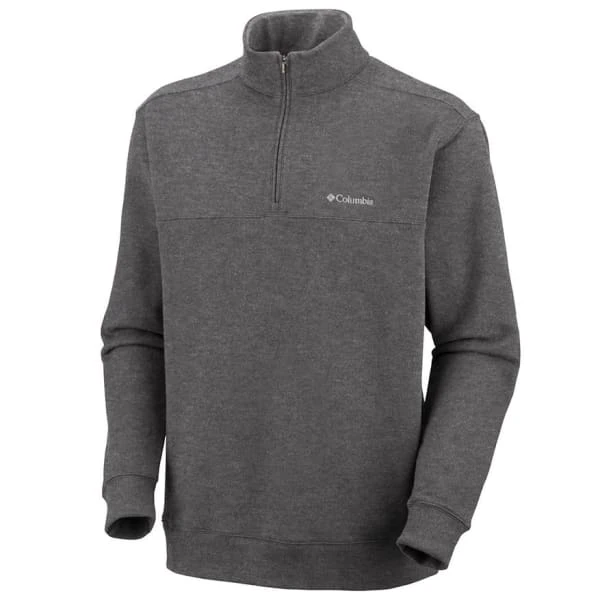 COLUMBIA Men's Hart Mountain Quarter Zip Pullover Sweatshirt