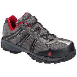 NAUTILUS Men's 1343 ESD Safety Toe Athletic Shoes, Grey, Wide
