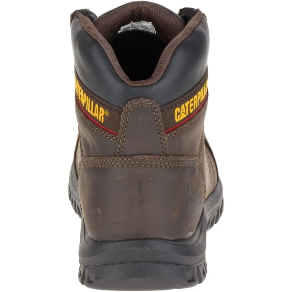CATERPILLAR Men's 6 In. Outline Steel Toe Work Boots, Seal Brown - Image 5