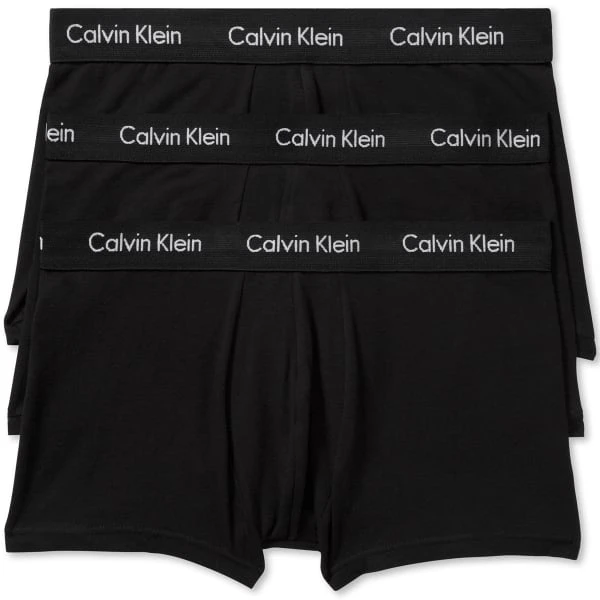 CALVIN KLEIN Men's Stretch Low-Rise Trunks, 3-Pack
