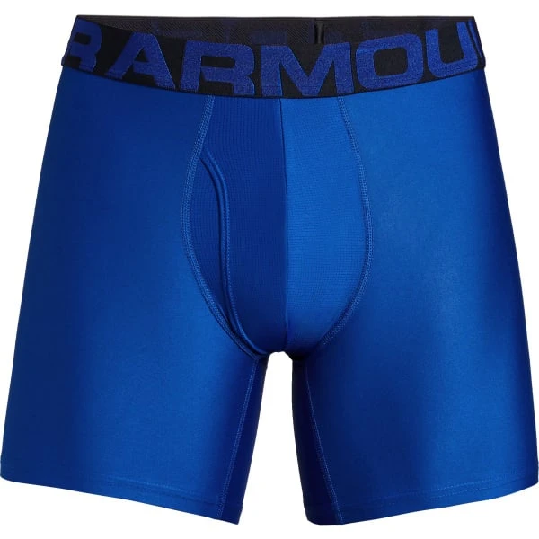 UNDER ARMOUR Men's Tech 6 In. Boxerjock Boxer Briefs, 2-Pack