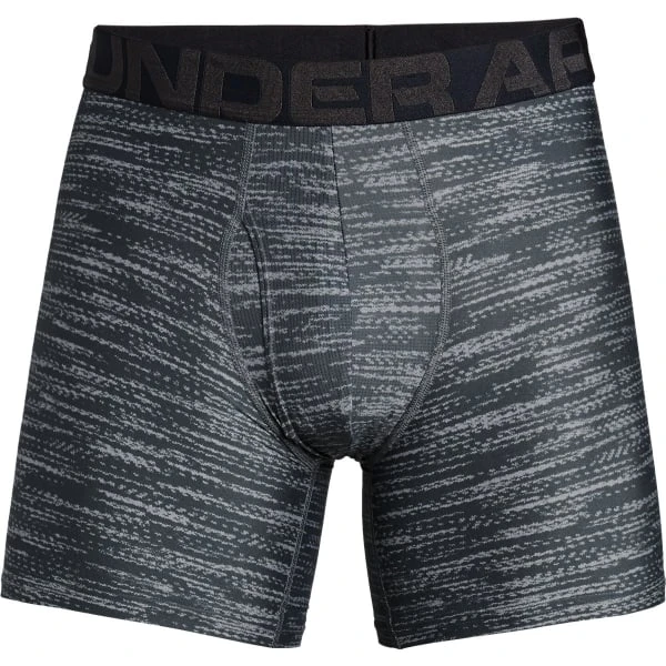 UNDER ARMOUR Men's Tech 6 In. Boxerjock Novelty Boxers, 2-Pack - Image 2