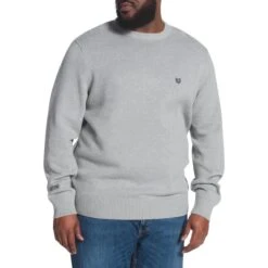 CHAPS Men's Classic Fit Crewneck Sweater