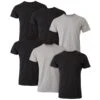 HANES Men's Ultimate Soft And Breathable Crewneck Undershirts, 6 Pack