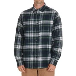 ALPINE LAKES Men's Long-Sleeve Flannel Shirt