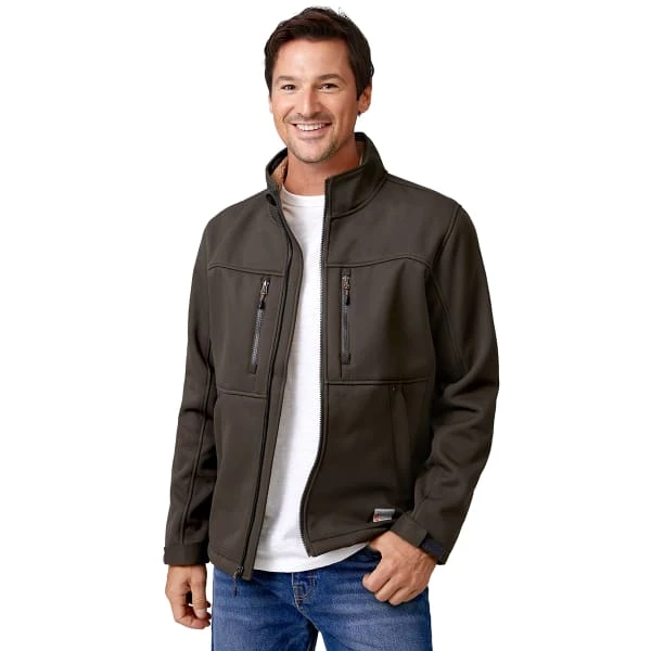 FREE COUNTRY Men's Craftsman Burly Canvas Softshell Jacket - Image 3