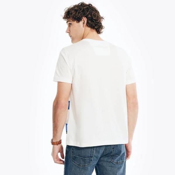 NAUTICA Men's Striped Short-Sleeve Crewneck Tee - Image 2