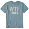 LIFE IS GOOD Men's WTF Crusher-Lite Short-Sleeve Tee