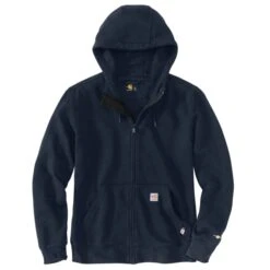 CARHARTT Women's 105284 Flame Resistant Force Relaxed Fit Midweight Zip-Front Sweatshirt