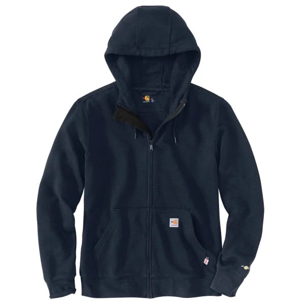 CARHARTT Women's 105284 Flame Resistant Force Relaxed Fit Midweight Zip-Front Sweatshirt