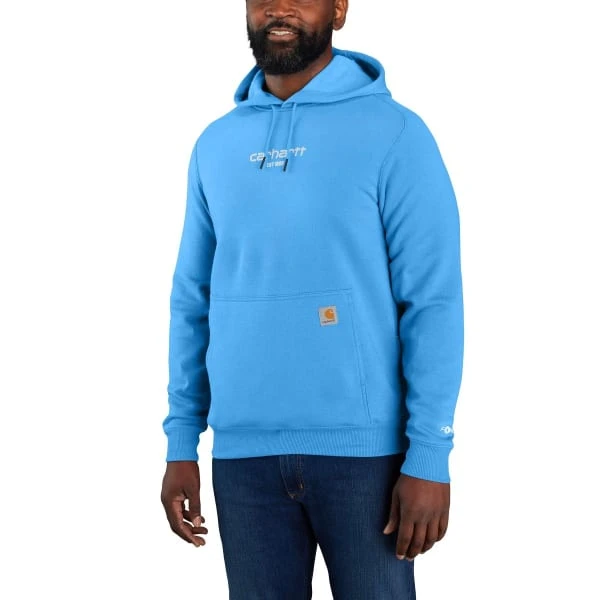 CARHARTT Men's 105569 Force Relaxed Fit Lightweight Logo Graphic Sweatshirt, Extended Sizes - Image 2