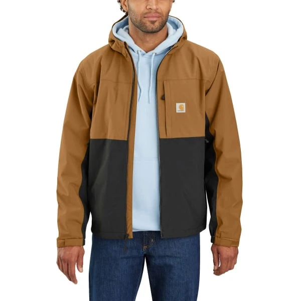 CARHARTT Men's 105751 Storm Defender Relaxed Fit Lightweight Packable Jacket - Image 4